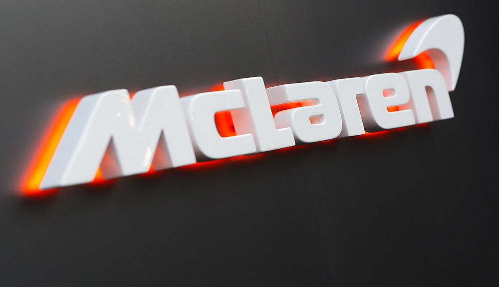 Logotipo de la escudería McLaren
