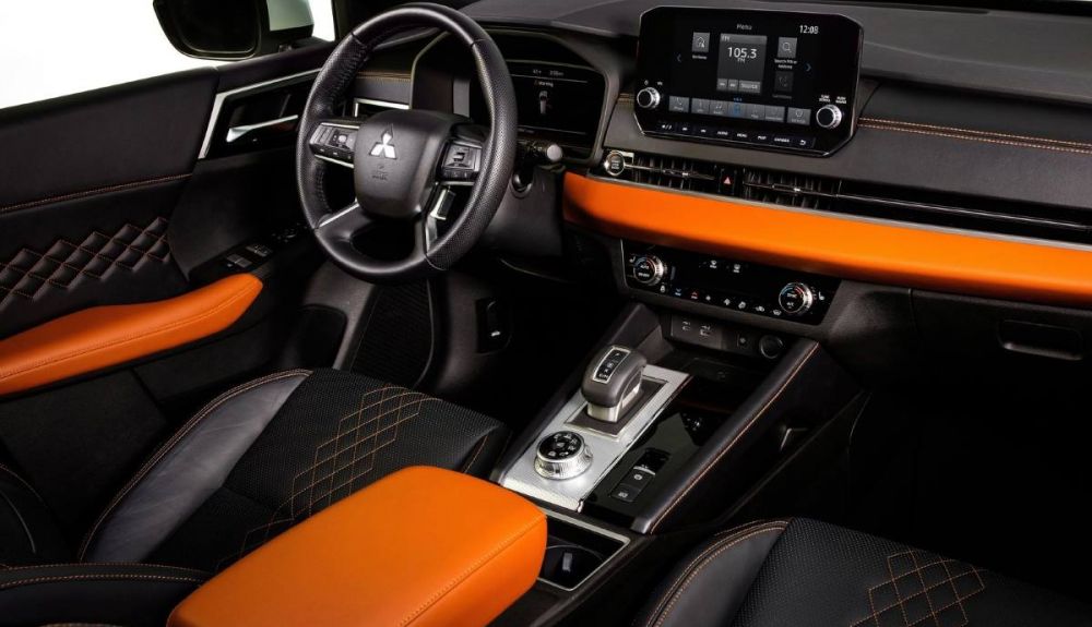 El interior del Outlander 2022 El interior del Outlander 2022