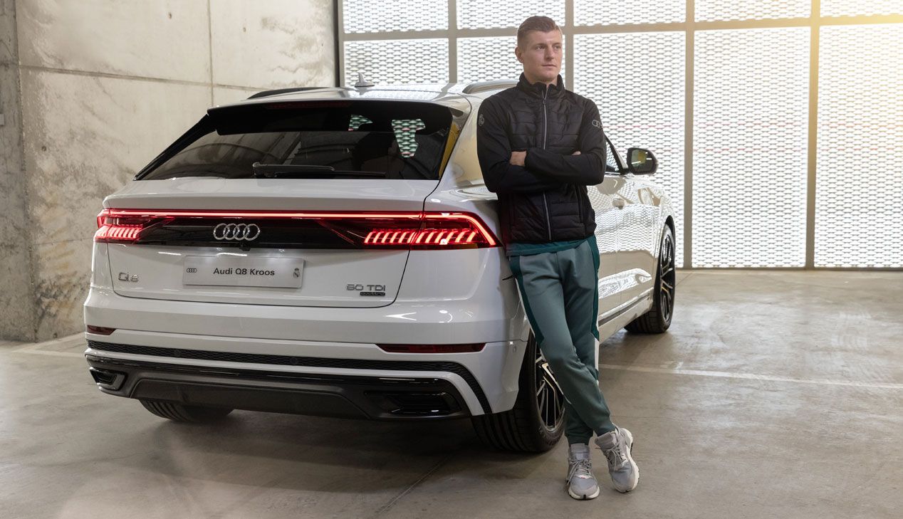 Kros con su Audi Q8