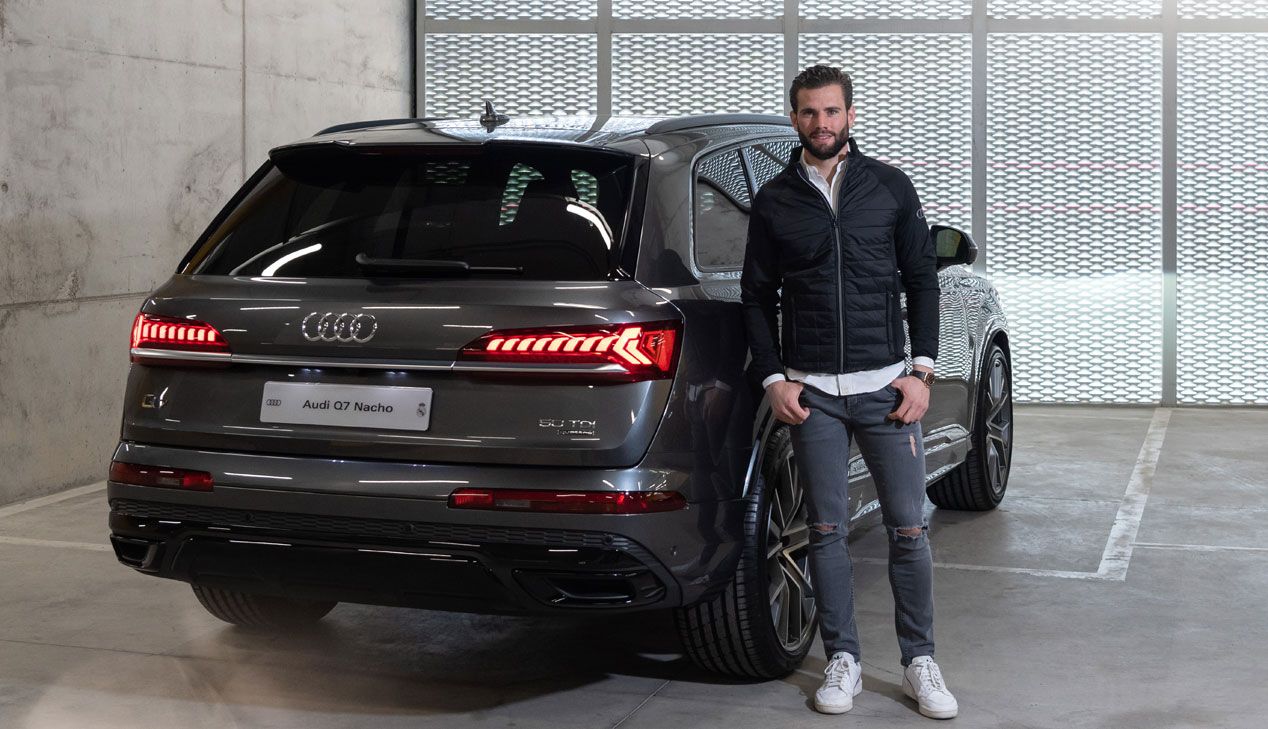 Nacho con su Audi Q7