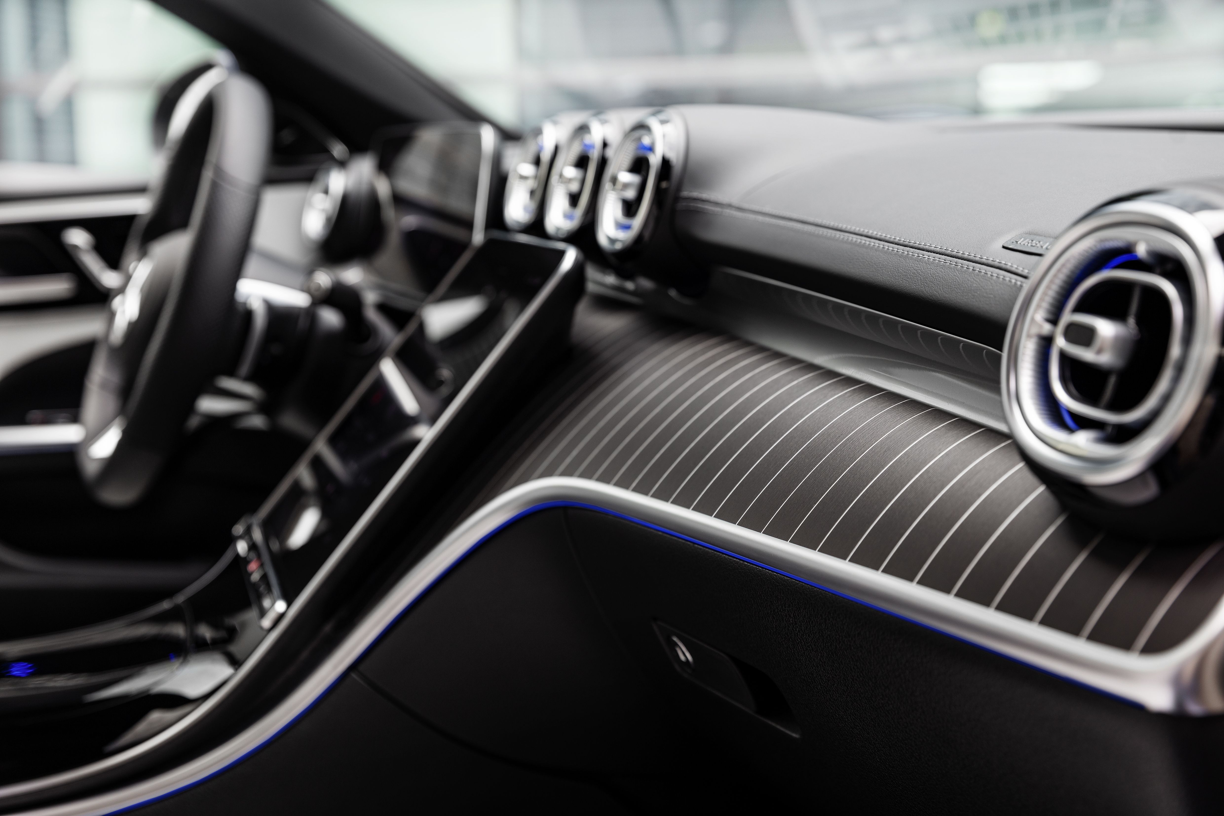 El Mercedes GLC 2022 ofrecerá un interior basado en el nuevo Clase C (en la foto).