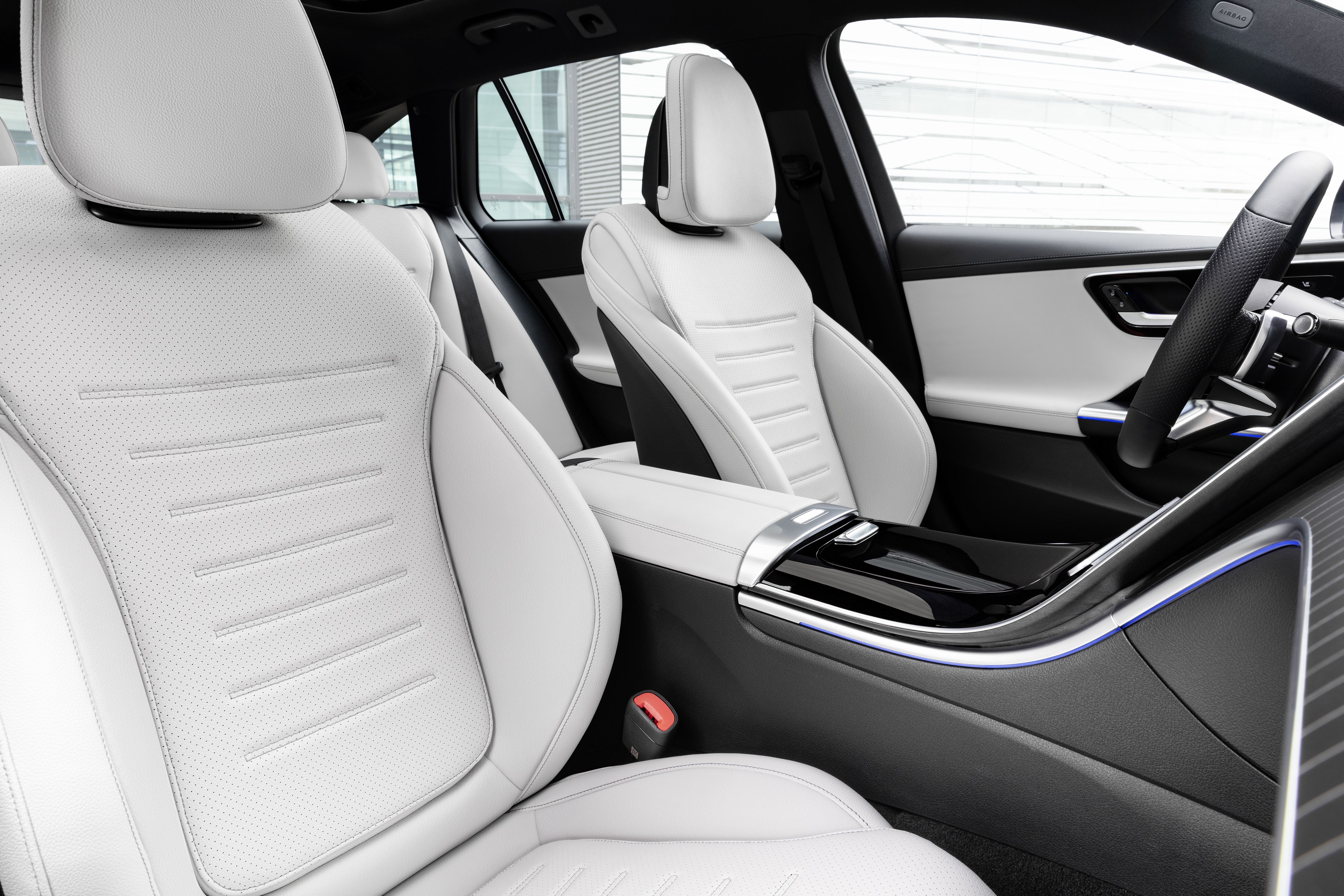El Mercedes GLC 2022 ofrecerá un interior basado en el nuevo Clase C (en la foto).