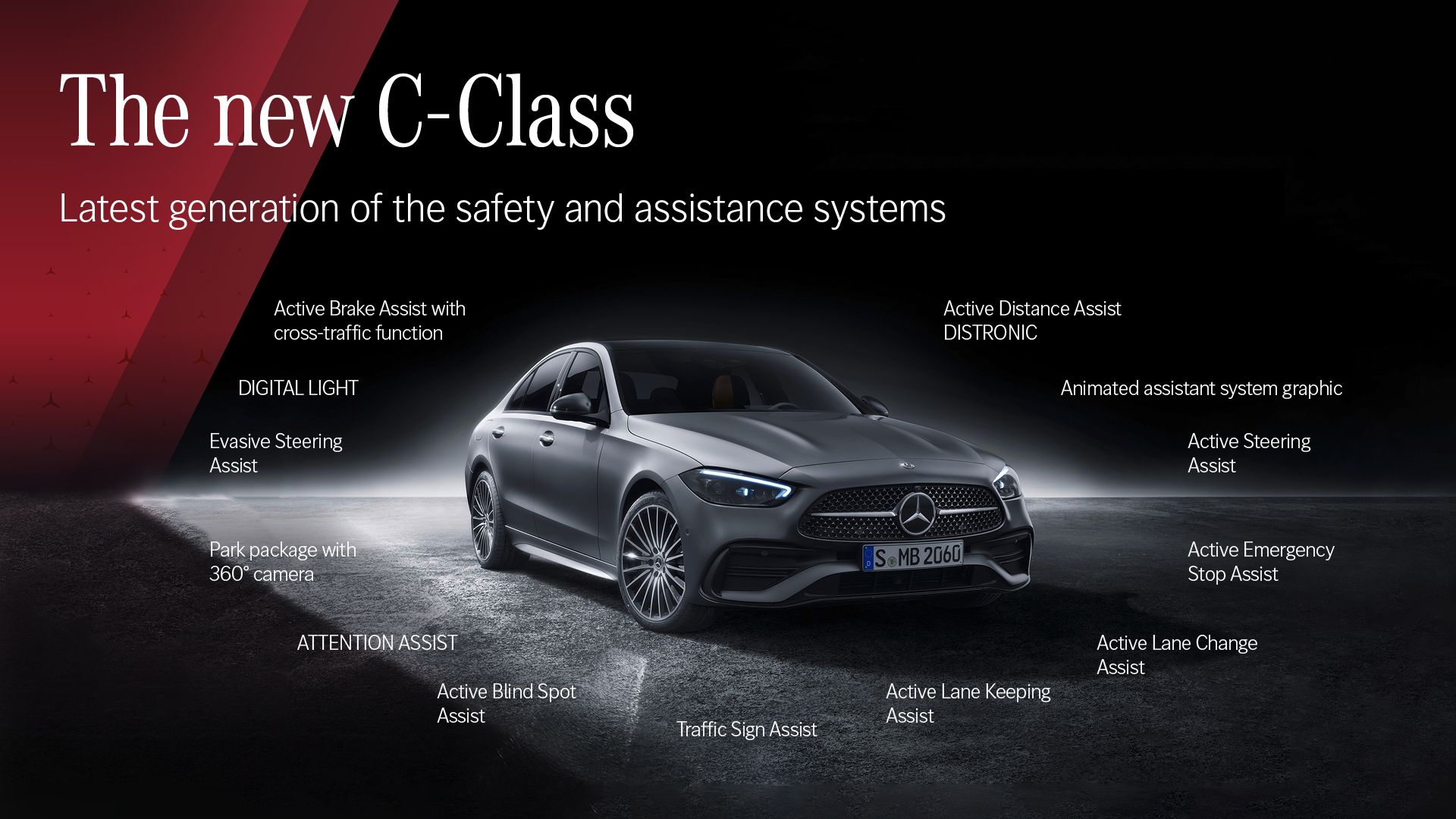 Los motores y la tecnología del nuevo GLC también se toman del Clase C (en la foto).