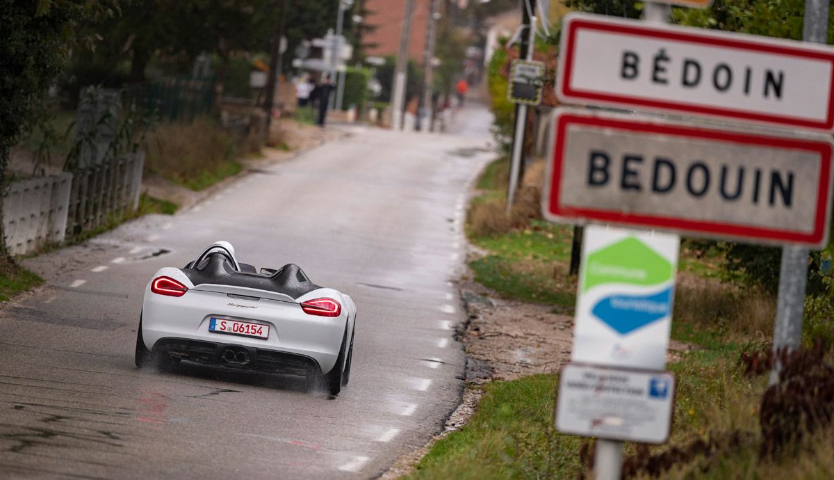  Porsche 981 Bergspyder.
