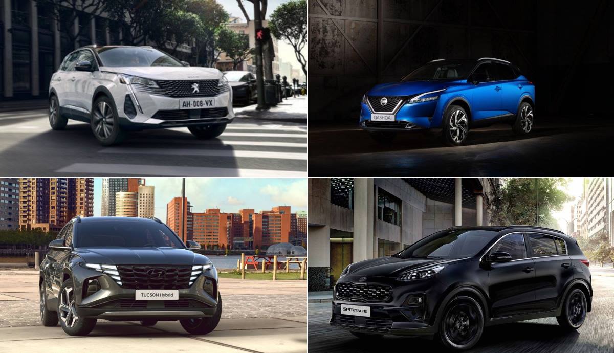 El nuevo Nissan Qashqai 2021 frente al Hyundai Tucson, Peugeot 3008 y Kia Sportage