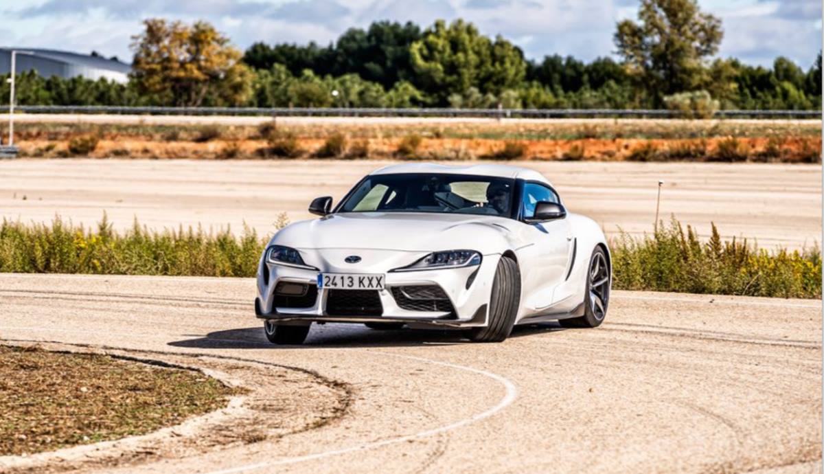 El Toyota GR Supra, a prueba en circuito