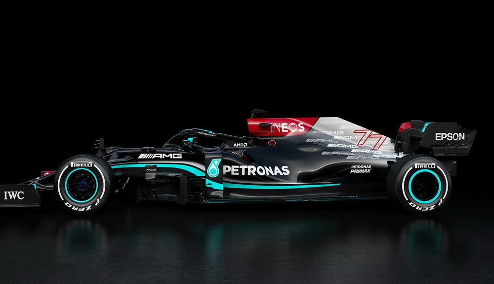 El Mercedes W12 con el que Hamilton y Bottas disputarán la temporada 2021 de F1