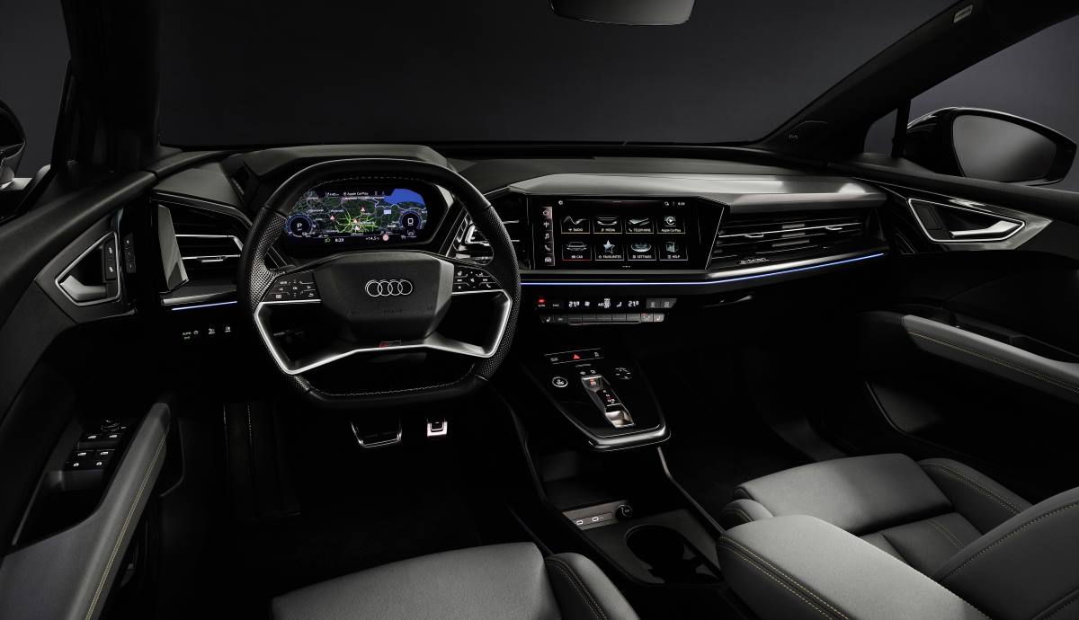 Audi Q4 e tron 2021 y su revolucionario interior