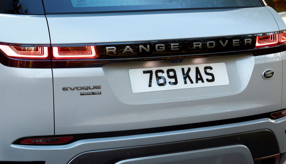 Range Rover Evoque.