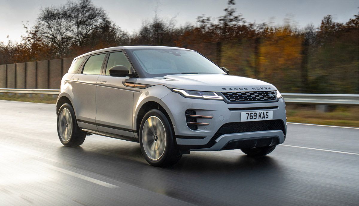 El Range Rover Evoque micro híbrido, por 395 euros al mes.
