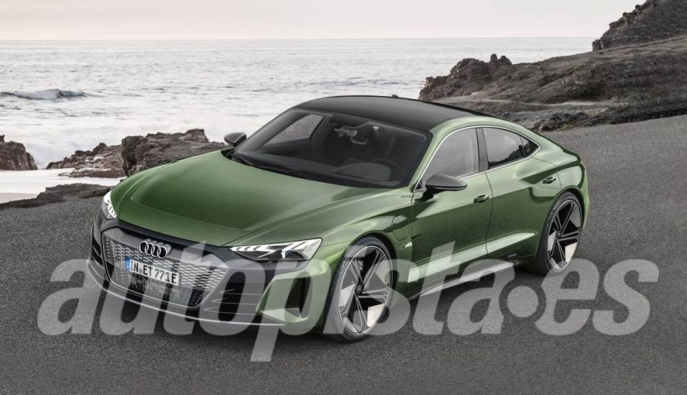 Recreacion sobre como podria ser el audi e tron gt 1 1000x575