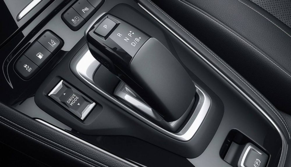 Selector del cambio y modos de conducción en el Opel Grandland X Hybrid4