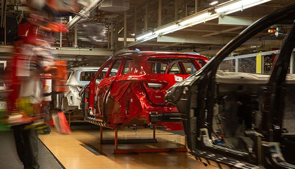 Las fábricas españolas han dejado de producir un 19,5 por ciento de coches respecto a 2019 Las fábricas españolas han dejado de producir un 19,5 por ciento de coches respecto a 2019
