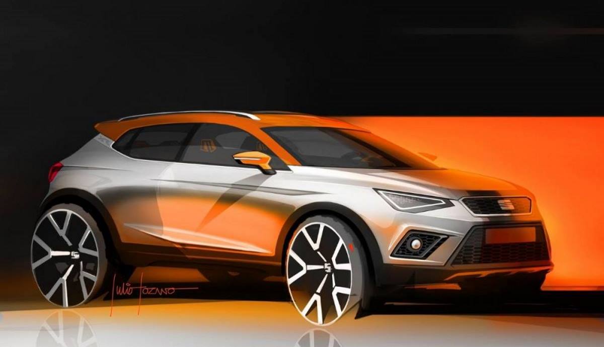 El Seat Arona 2021 podría presentar un diseño exterior parecido al de la imagen