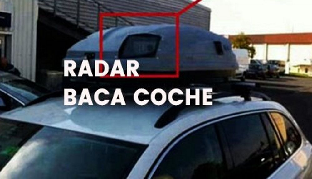 Este radar en baca de coche es falso. Este radar en baca de coche es falso.