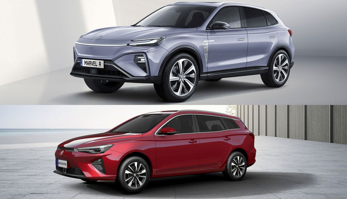 MG Marvel R Electric y MG5 Electric, los nuevos modelos eléctricos para Europa