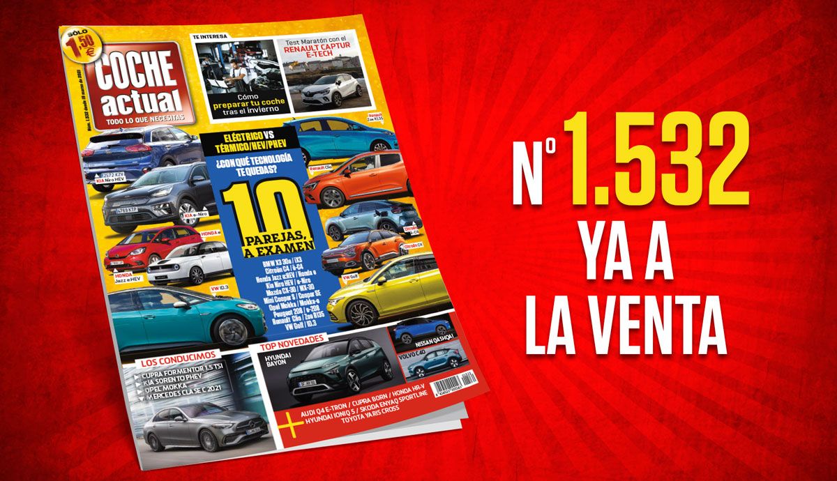 Revista Coche Actual 1532, la portada del nuevo número