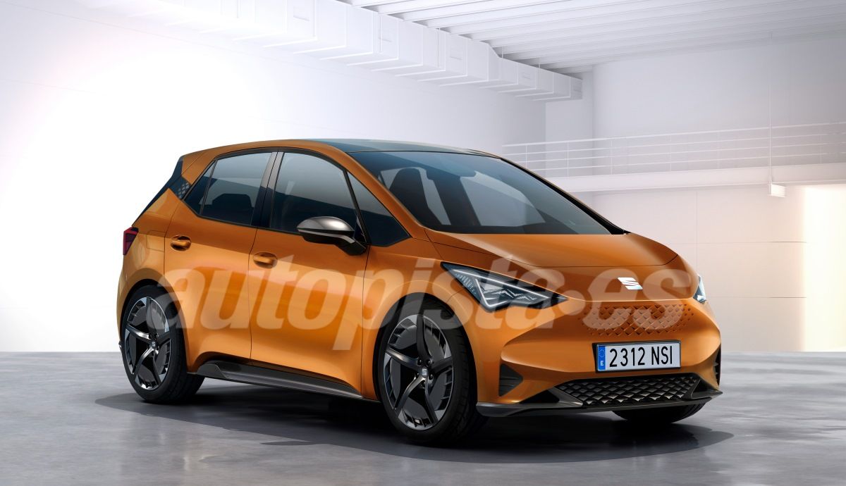 Nuestra ilustrador, Christian Schulte, recrea la imagen del futuro coche urbano de Seat. 