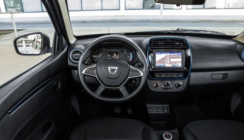 Dacia Spring: así es su interior