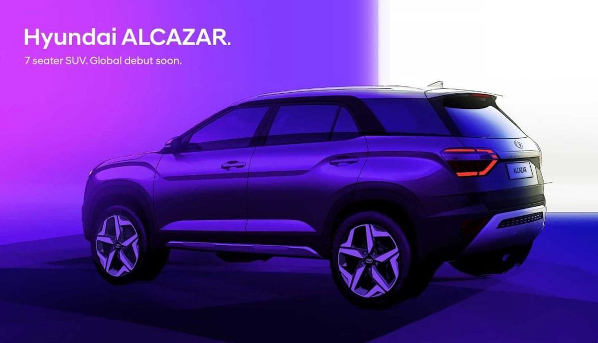 Hyundai Alcazar, el nuevo SUV de la marca surcoreana para la India.