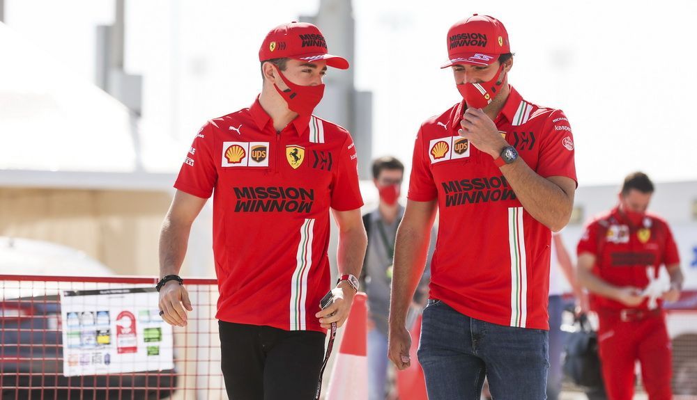 Leclerc y Sainz, la segunda pareja más joven de Ferrari Leclerc y Sainz, la segunda pareja más joven de Ferrari