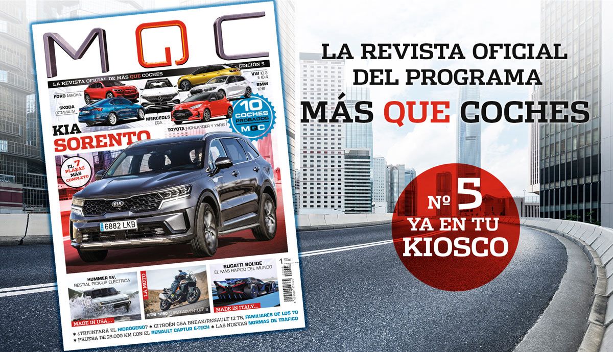 Portada de la revista Más Que Coches en su número 5.