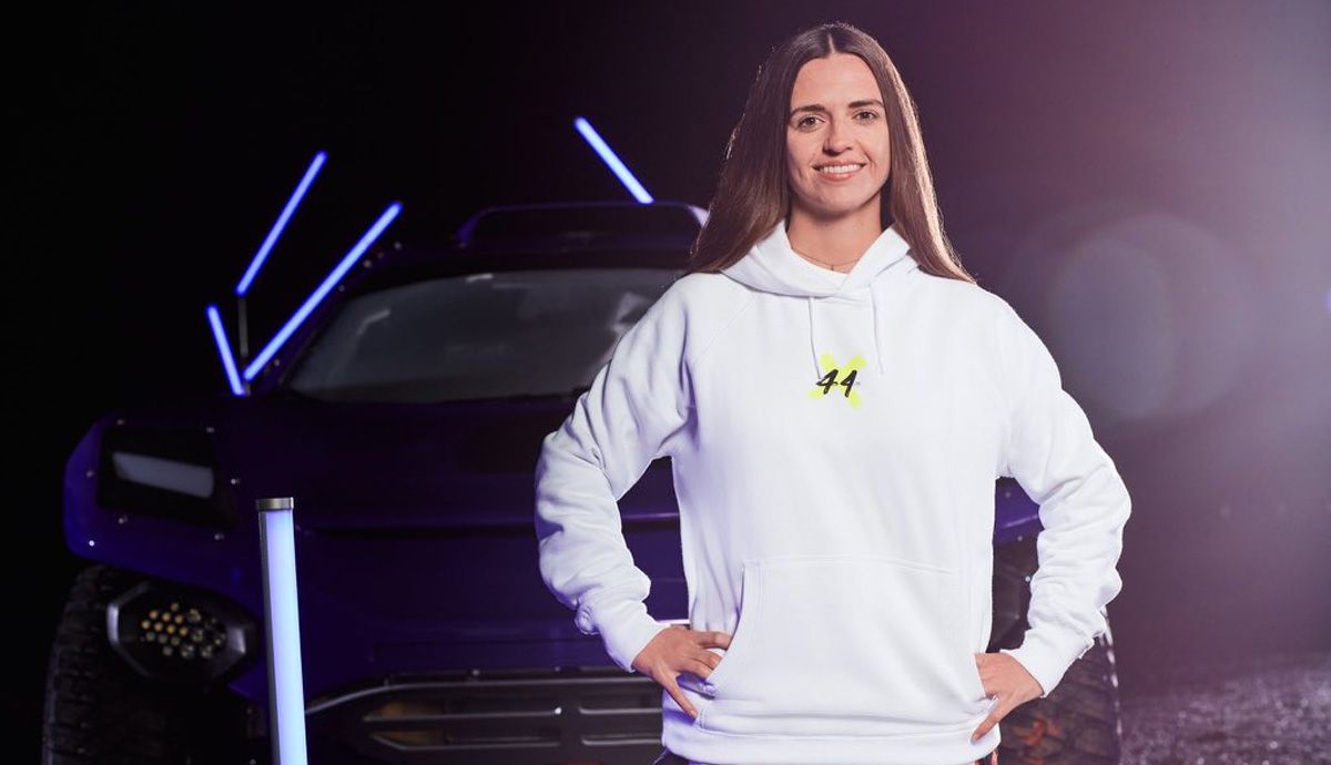 Cristina Gutiérrez debuta en la Extreme E en el equipo X44 de Lewis Hamilton.