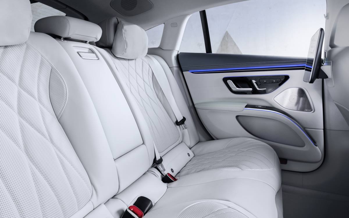 Interior del Mercedes EQS 2021 2