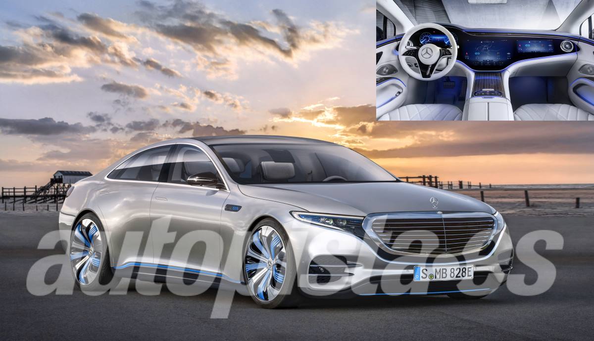 El nuevo Mercedes EQS 2021 según nuestro ilustrador Schulte