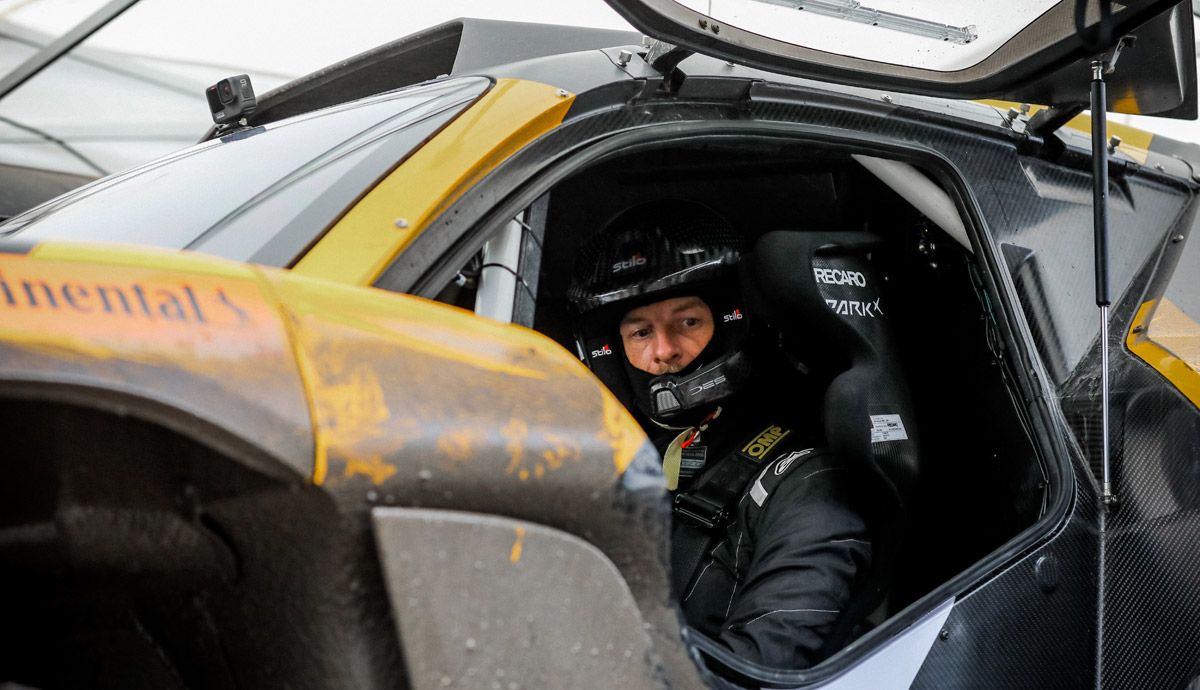 Jenson Button, en su propio equipo en la Extreme E.