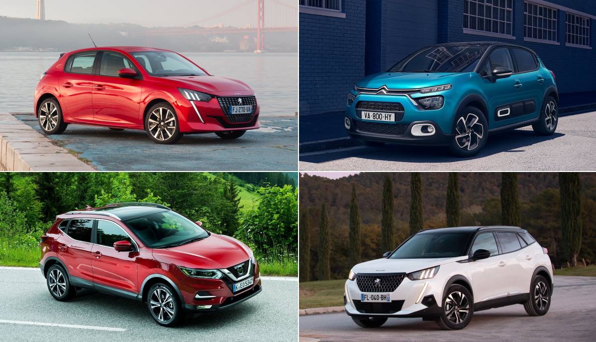 Peugeot 208, Citroën C3, Nissan Qashqai y Peugeot 2008, los 4 modelos más vendidos en España en el primer trimestre de 2021