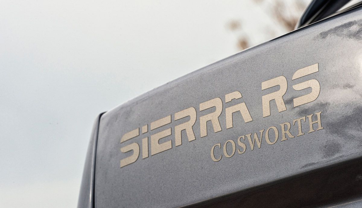 Ford Sierra RS Cosworth 3 puertas.