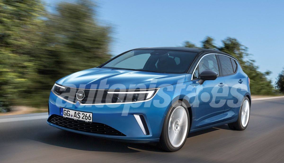Opel Astra 2022. Ilustración: Schulte.