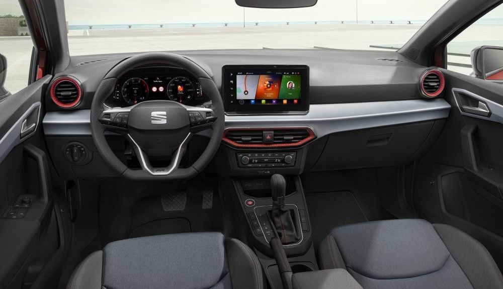 Seat Ibiza 2021: así es su interior. Seat Ibiza 2021: así es su interior.