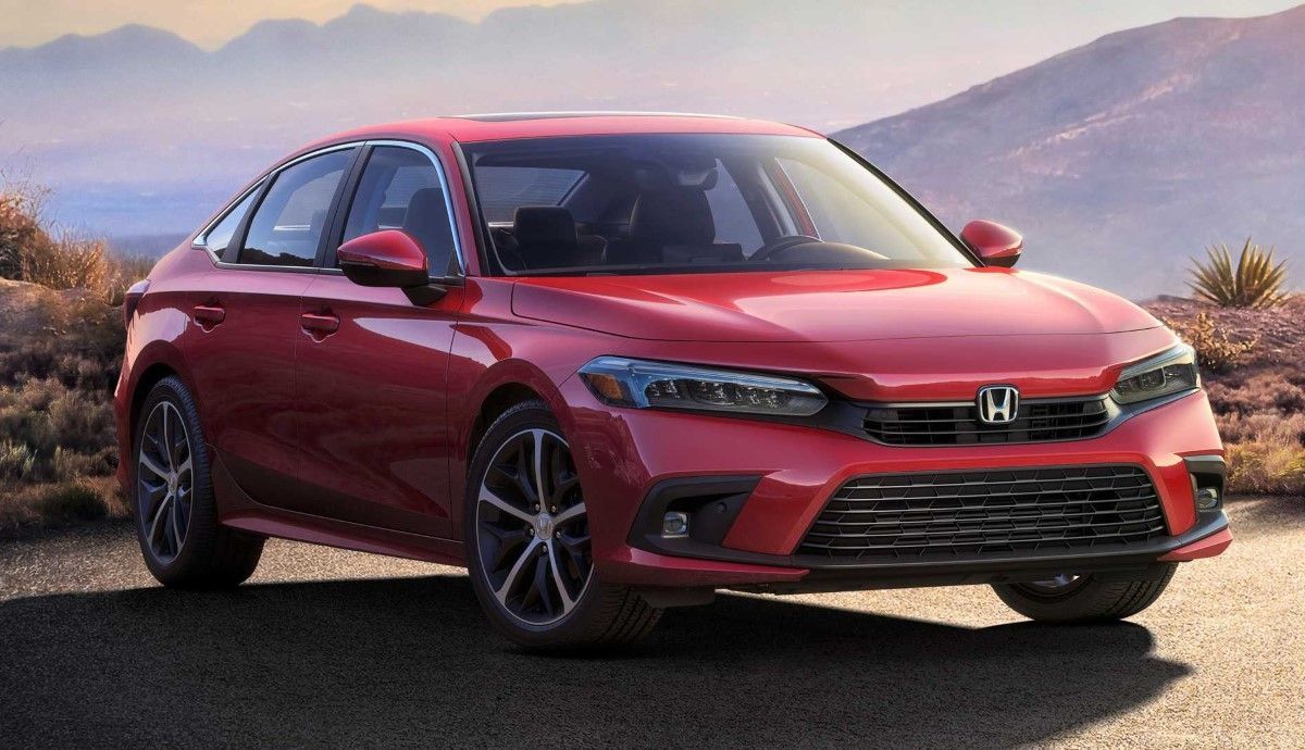 Honda Civic Sedán 2022: primera foto de la nueva berlina. Honda Civic Sedán 2022: primera foto de la nueva berlina.