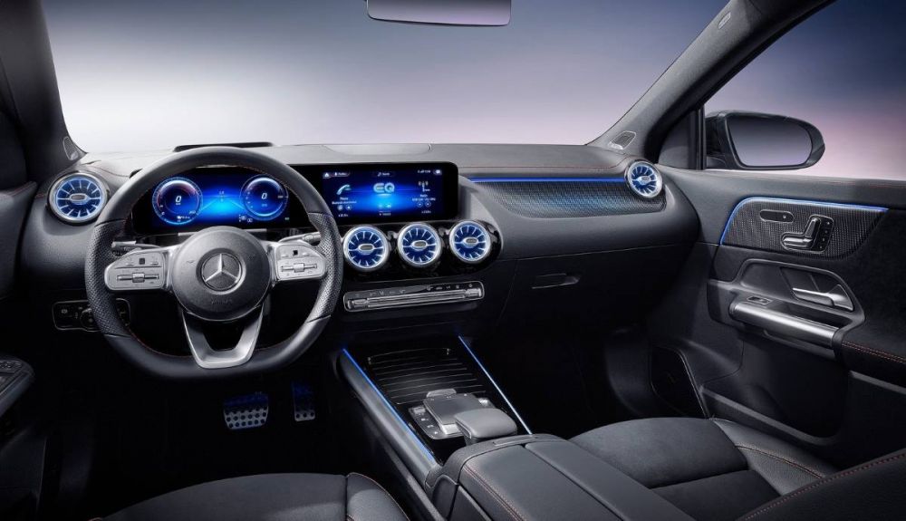 Aspecto del interior del Mercedes EQA 250 Aspecto del interior del Mercedes EQA 250
