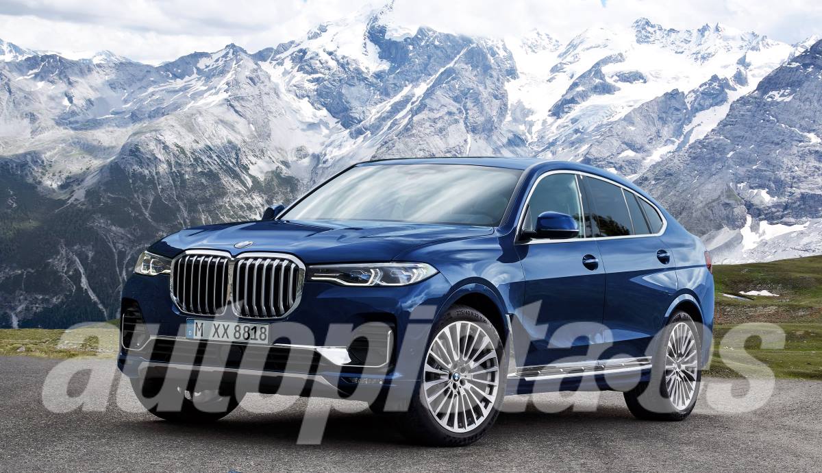 Así podría ser el nuevo BMW X8 2022, según nuestro ilustrador Schulte