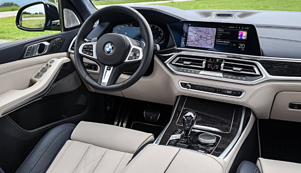 Aspecto del interior del BMW X7 Aspecto del interior del BMW X7