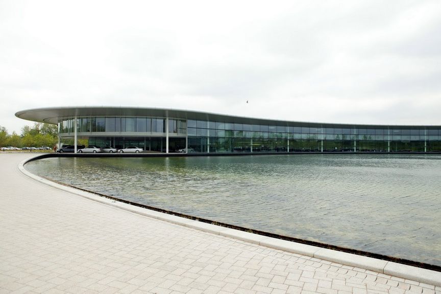 Sede de McLaren en Woking (Inglaterra)