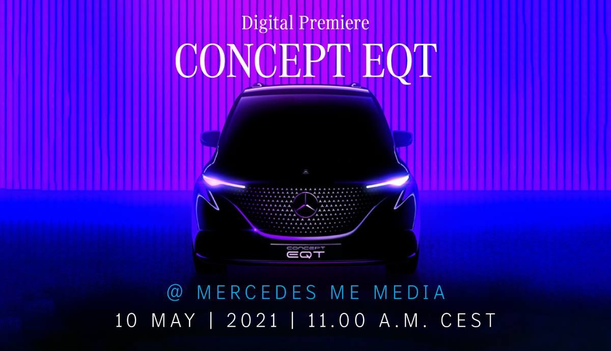 El nuevo Mercedes EQT 2022 se presentará oficialmente el próximo 10 de mayo