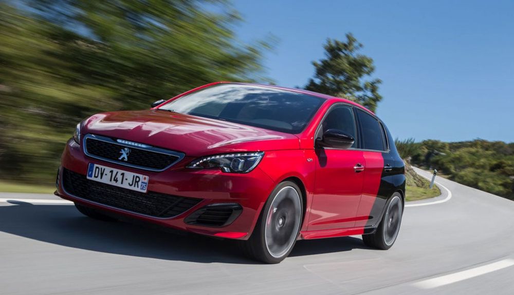 El Peugeot 308 GTi alcanzó los 270 CV de potencia