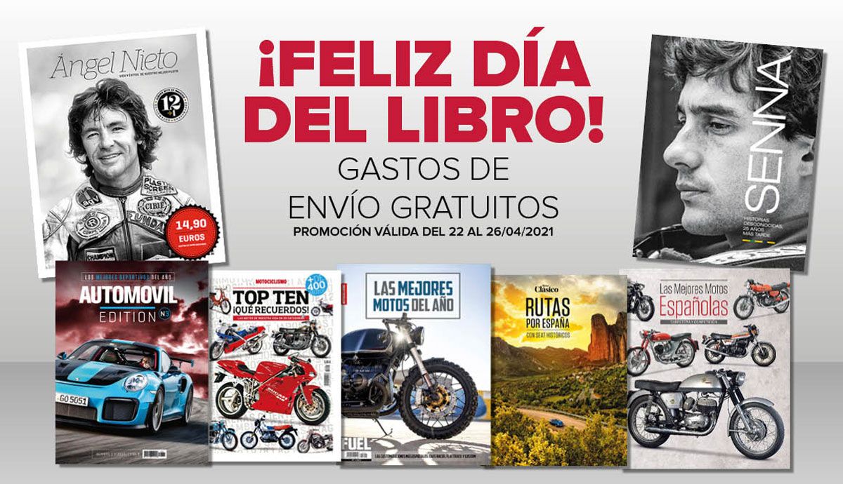 Todos los libros y especiales de Motorpress Ibérica, sin gastos de envío