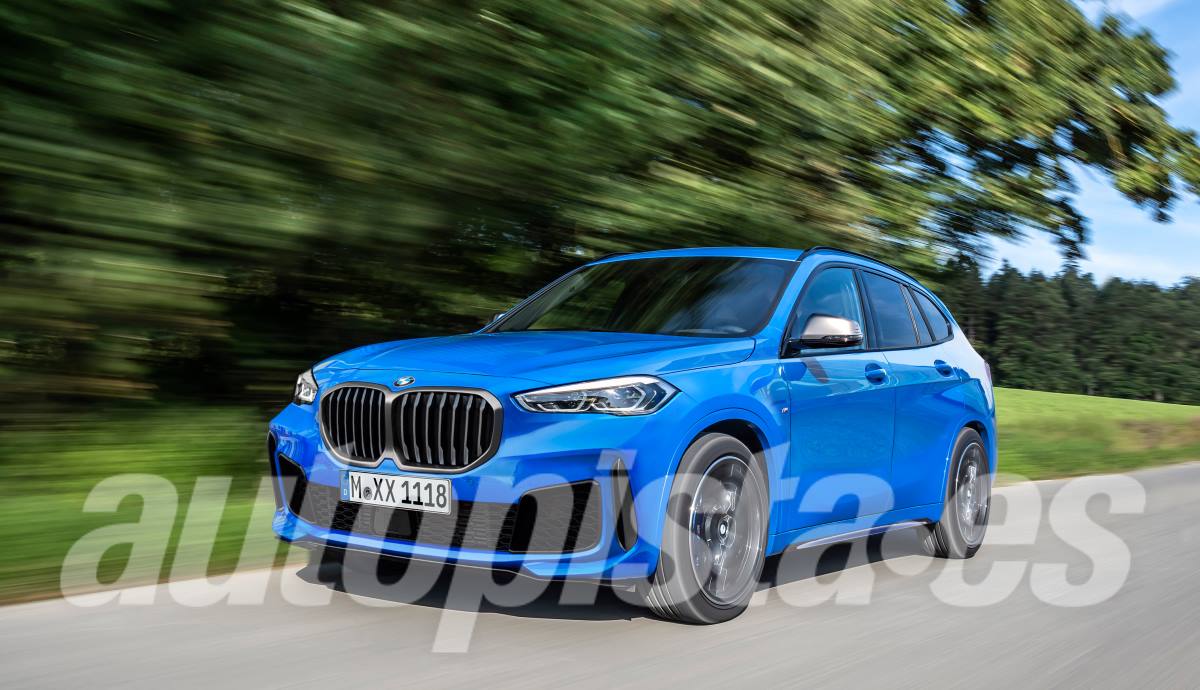 BMW X1 2022 según nuestro ilustrador Schulte