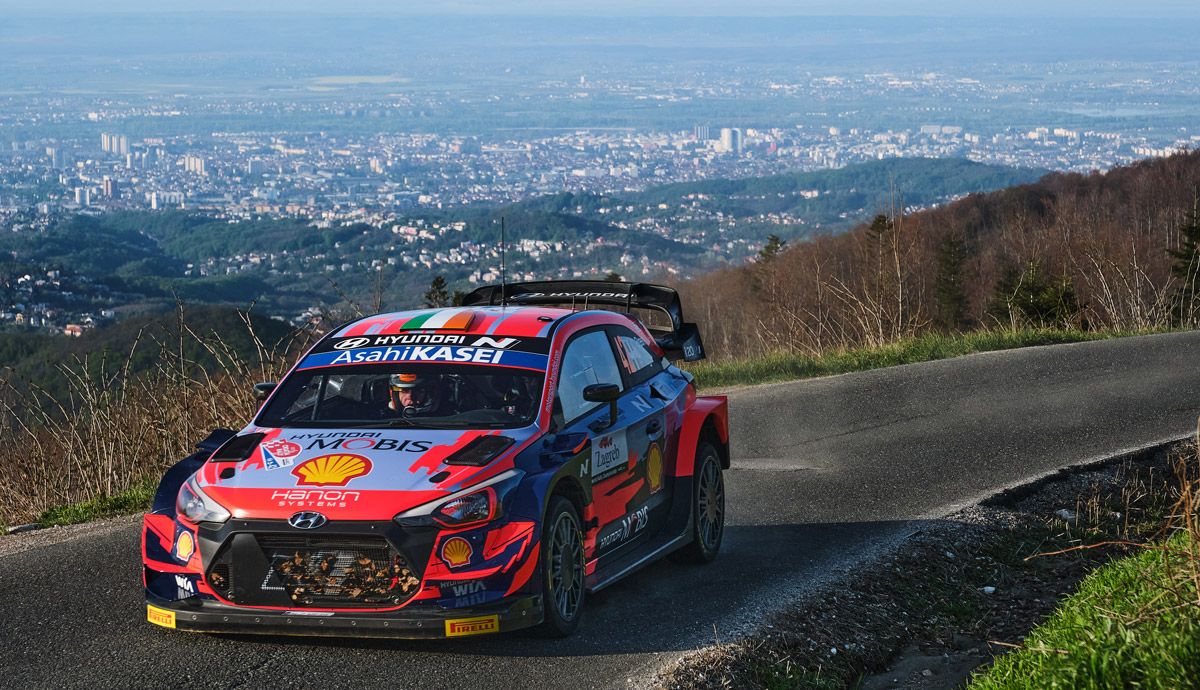 Las mejores imágenes del Rally de Croacia 2021.