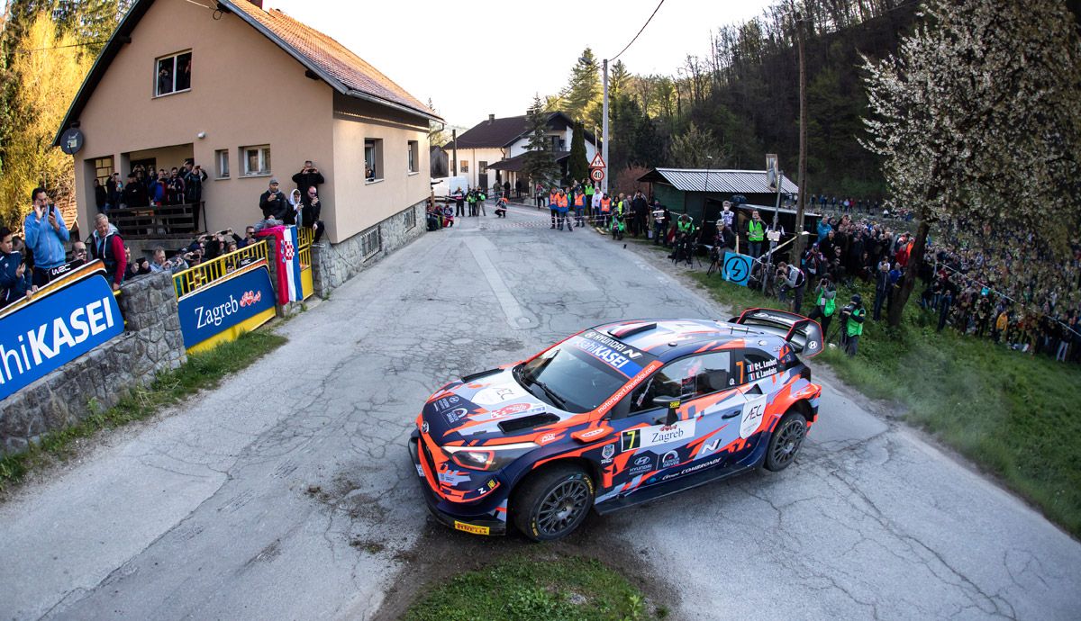 Las mejores imágenes del Rally de Croacia 2021.