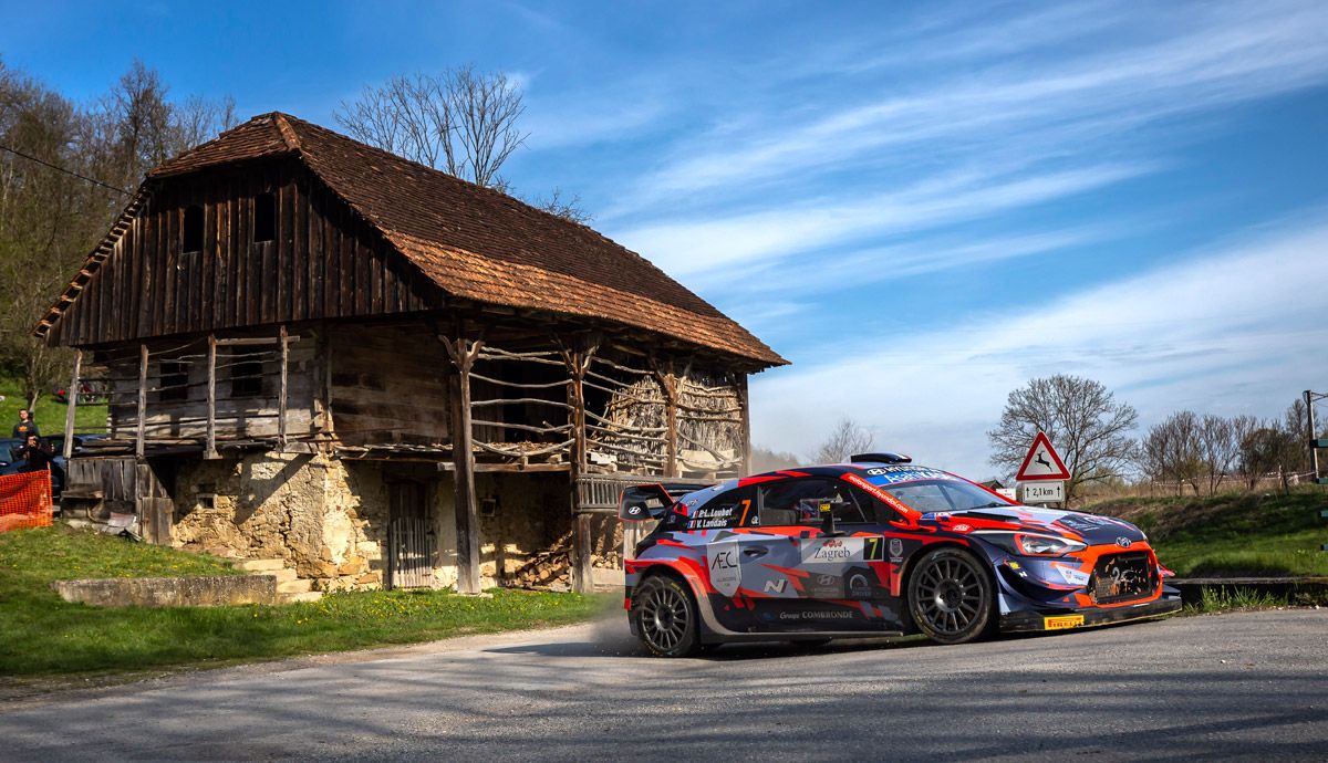 Las mejores imágenes del Rally de Croacia 2021.