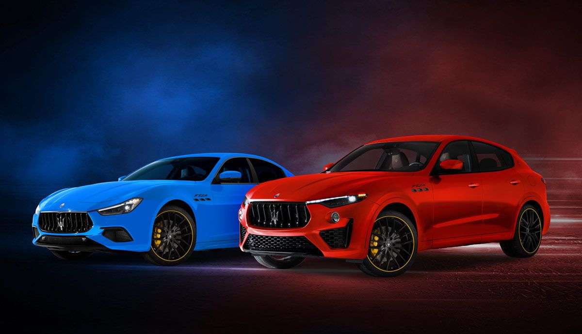 Maserati Levante y Ghibli F Tributo Special.