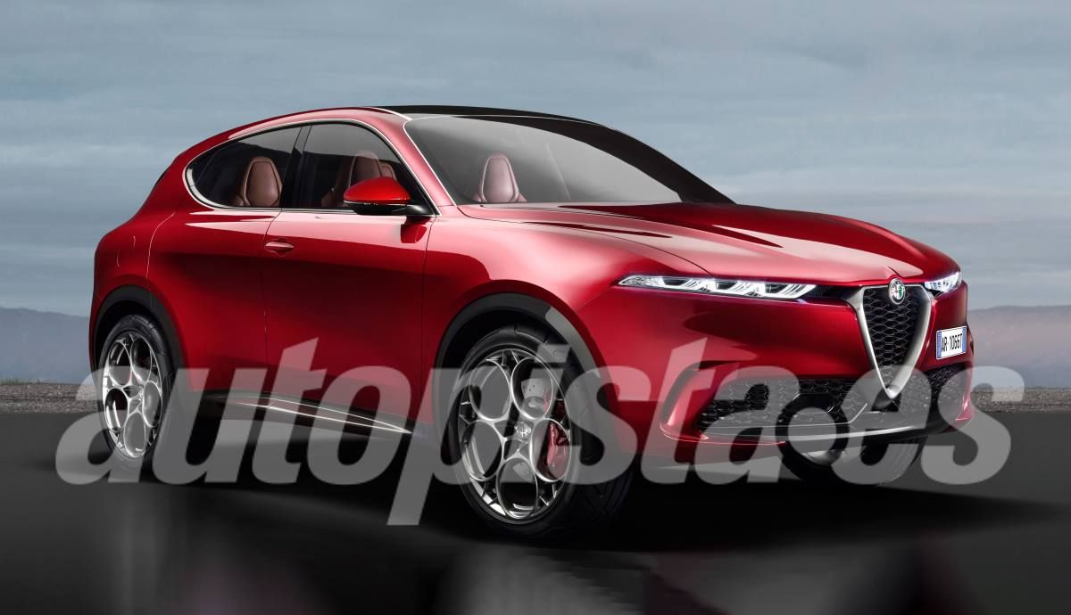 Alfa Romeo Tonale según nuestro ilustrador Schulte