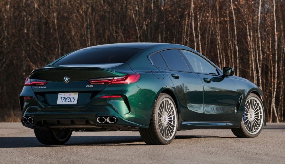 El Alpina B8 dispara la velocidad punta por encima de los 320 km/h El Alpina B8 dispara la velocidad punta por encima de los 320 km/h