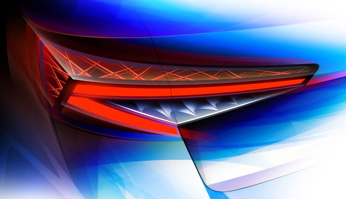 Grupo óptico trasero del Skoda Fabia 2021